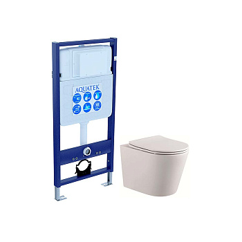 Сет унитаз + инсталляция Aquatek SET AQUATEK ВЕГА cmp